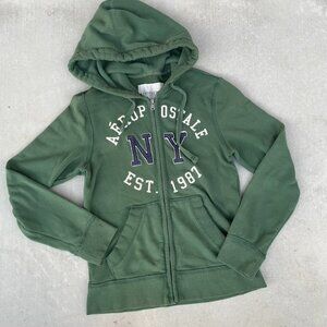 Green Aeropostale Zip Up